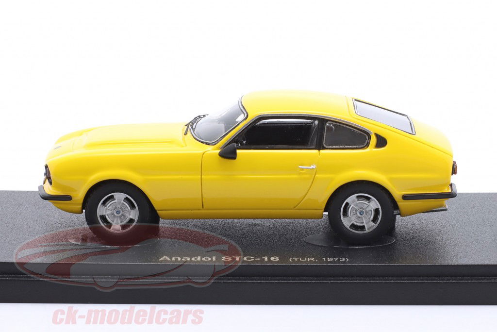 Anadol STC-16 Anno di costruzione 1973 giallo 1:43 AutoCult