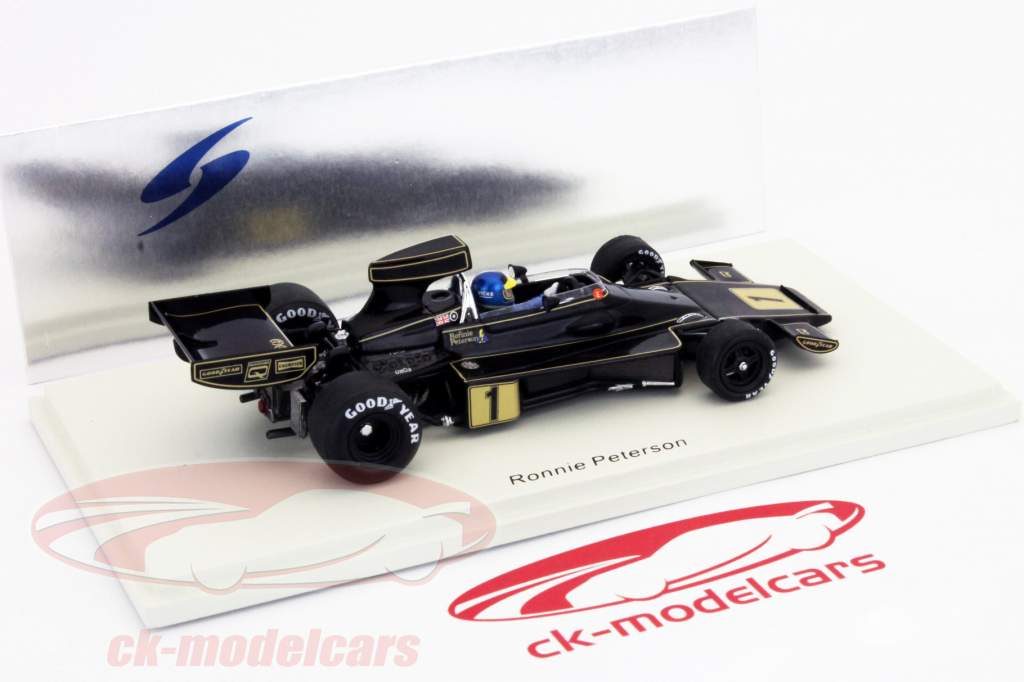 Ronnie Peterson Lotus 76 # 1 Formula 1 1974 GP di Germania 1:43 Spark