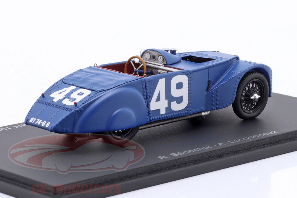 LM1923 ミニカー 1/43 CHENARD&WALKER #9 Spark 1:43 Chenard & Walker Tank #49 13th 24h LeMans 1925