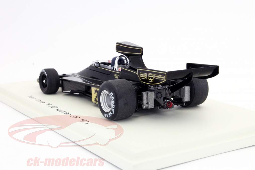 Jacky Ickx Lotus 76 #2 formule 1 1974 GP d'Autriche 1:43 Spark