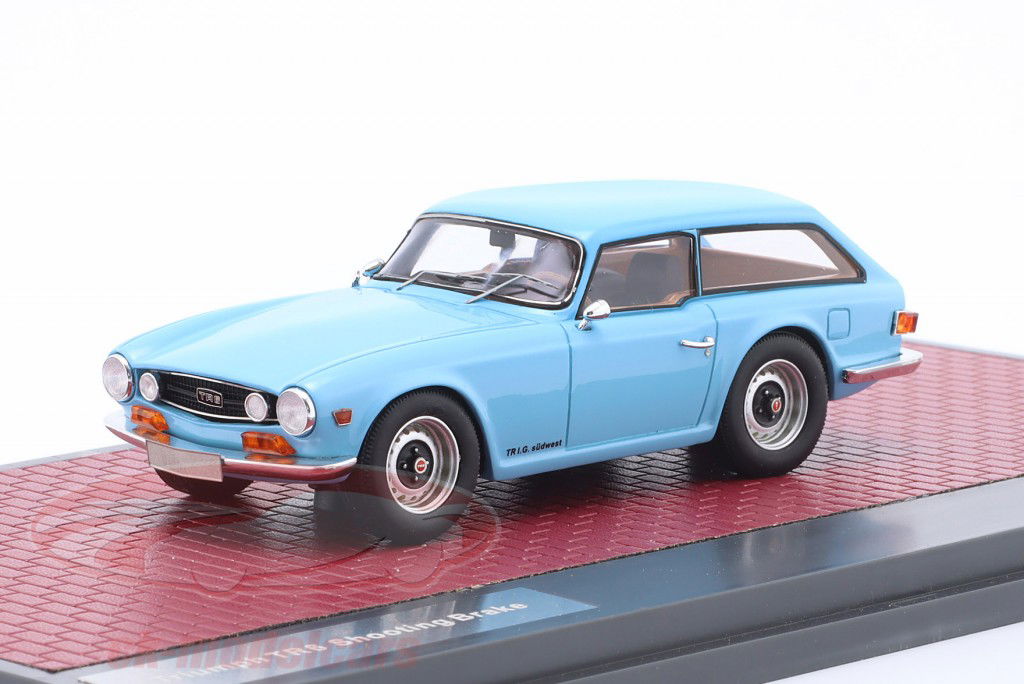 Triumph TR6 Shooting Brake bleu 1:43 Matrix