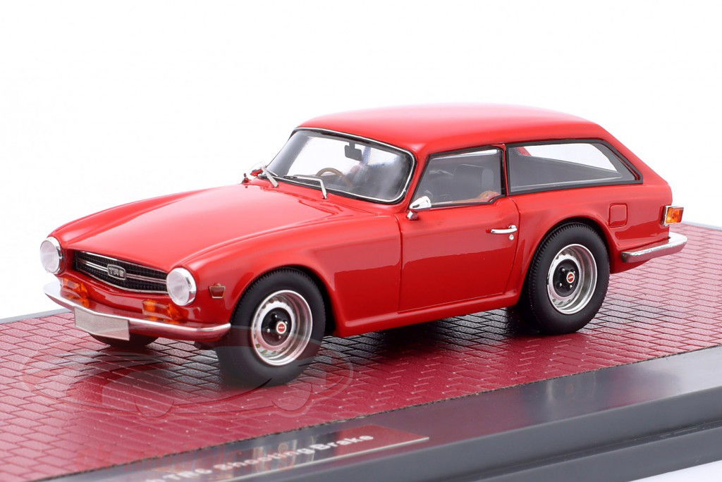 Triumph TR6 Shooting Brake rosso 1:43 Matrix