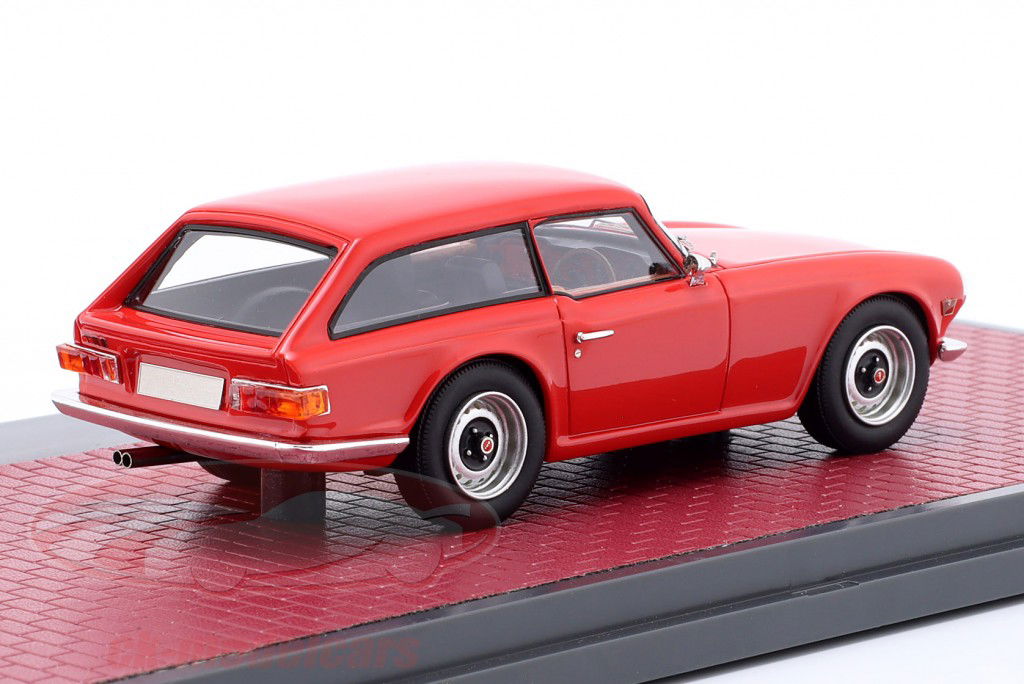 Triumph TR6 Shooting Brake 红色的 1:43 Matrix