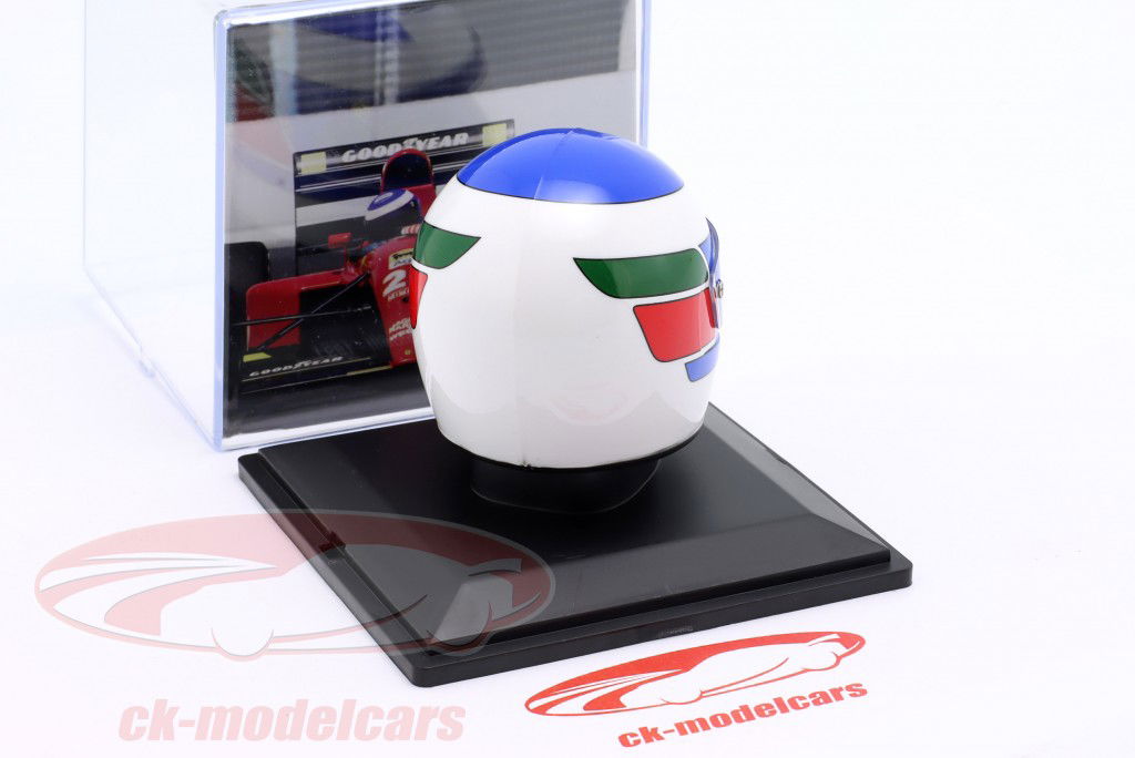 Gianni Morbidelli #27 Scuderia Ferrari fórmula 1 1991 casco 1:5 Spark Editions