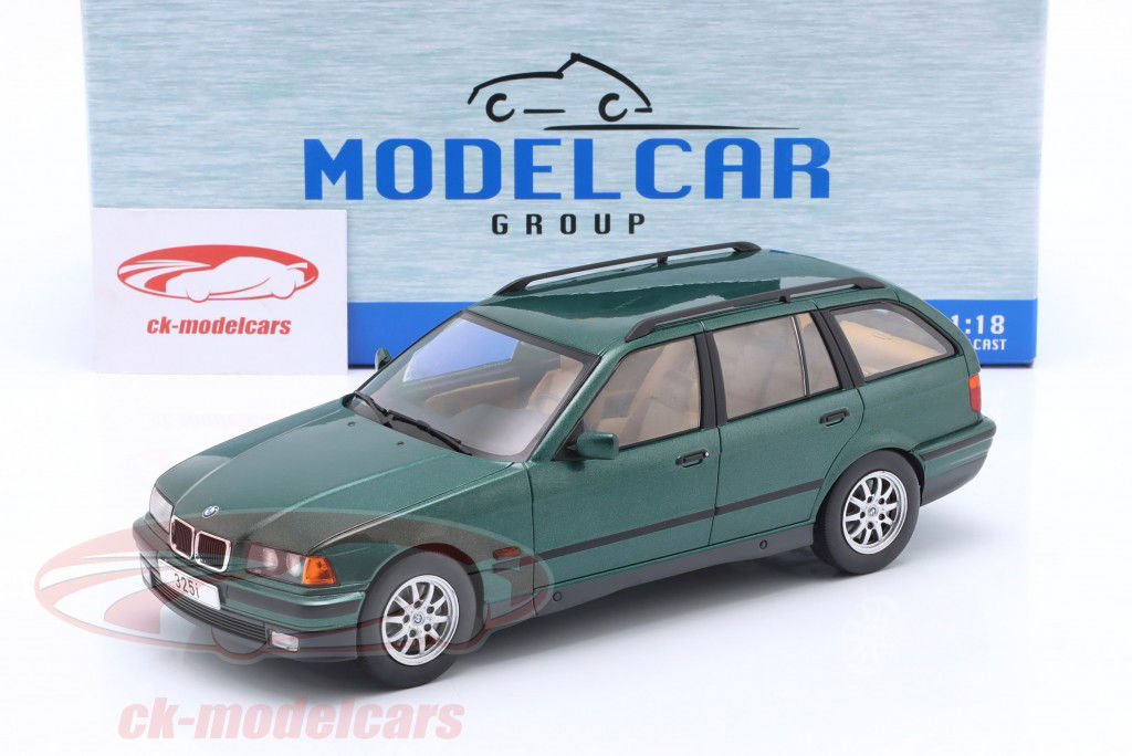 BMW 3 シリーズ (E36) Touring 1995 Boston 緑 メタリック 1:18 ModelCar Group