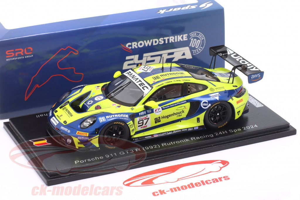 【SPARK】Porsche 997 GT3 Cup n°38 #S6 Spark 1:43 Porsche 911 (997) GT3 Cup #38 24h Nürburgring