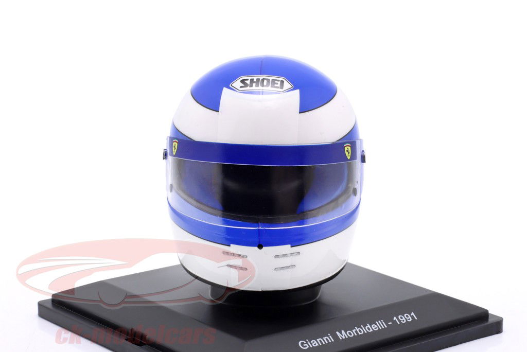 Gianni Morbidelli #27 Scuderia Ferrari fórmula 1 1991 casco 1:5 Spark Editions
