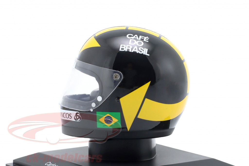 Carlos Pace Scuderia Ferrari #2 2nd 1000km Nürburgring 1973 helmet 1:5 Spark Editions