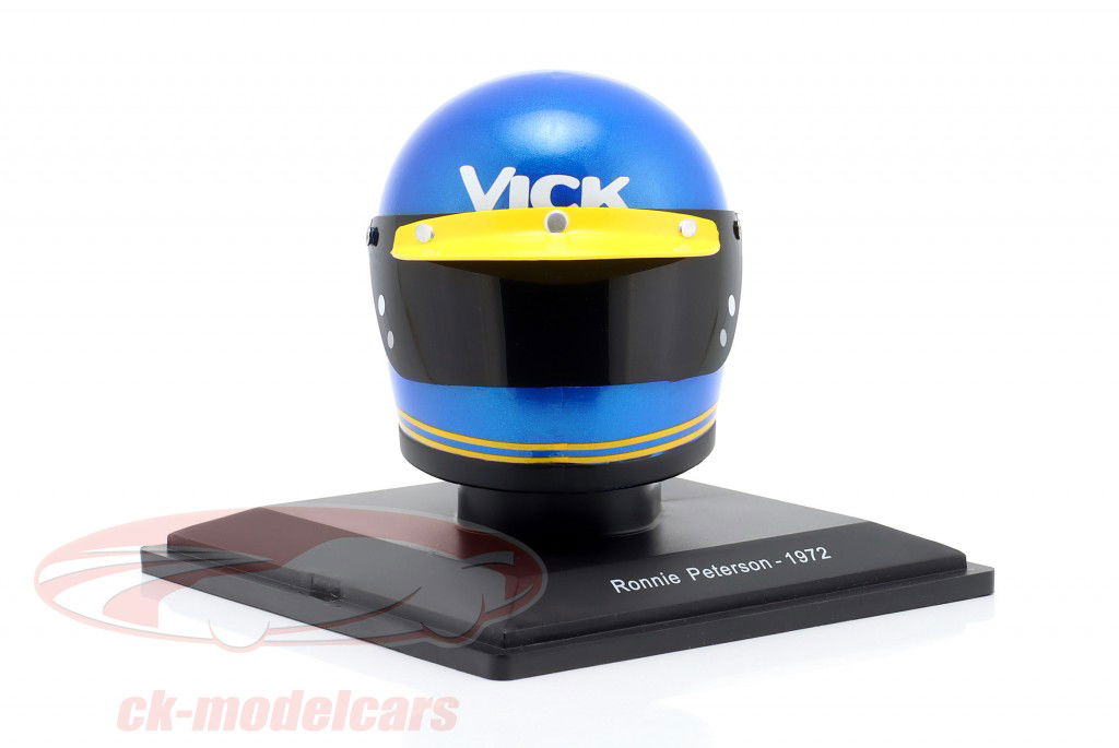 Ronnie Peterson #3 ganador 1000km Nürburgring 1972 casco 1:5 Spark Editions