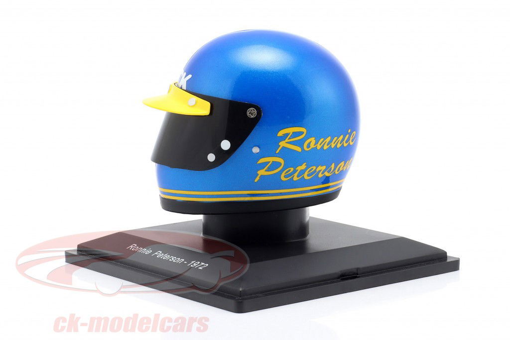 Ronnie Peterson #3 ganhador 1000km Nürburgring 1972 capacete 1:5 Spark Editions