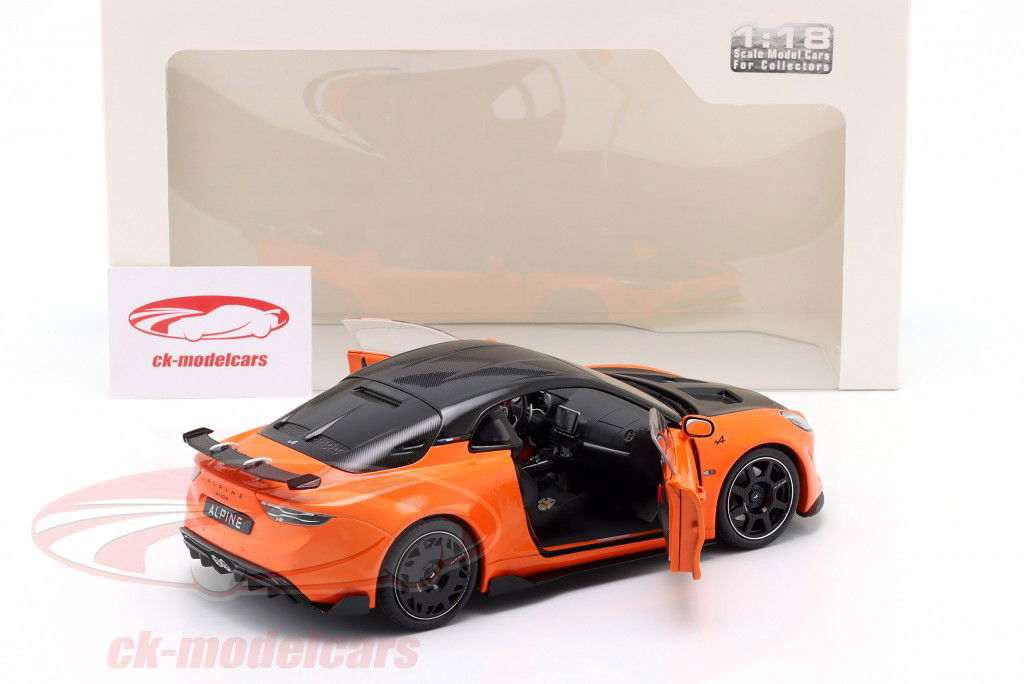 Solido 1:18 Alpine A110 Radicale 建設年 2024 オレンジ