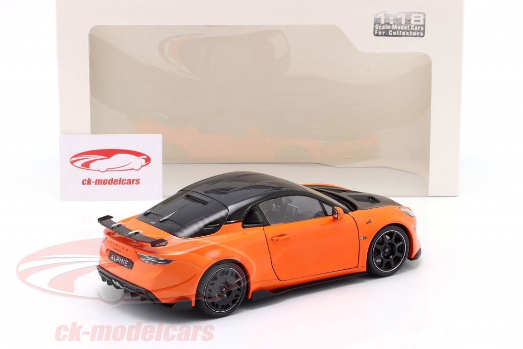 Solido 1:18 Alpine A110 Radicale 建設年 2024 オレンジ