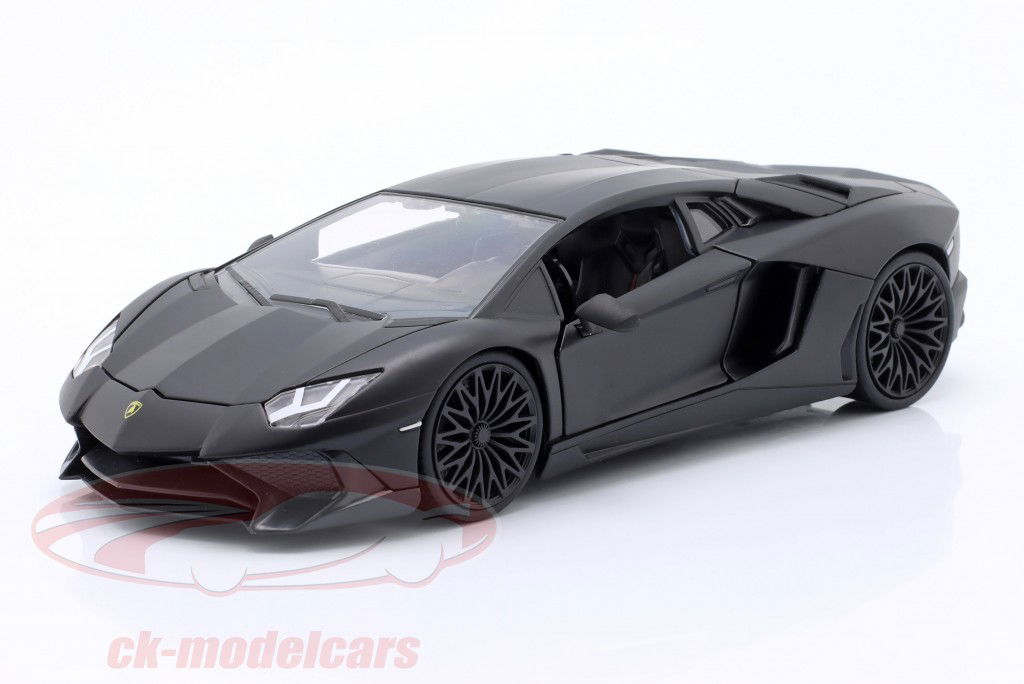 Shaw's Lamborghini Aventador Movie Fast & Furious 7 (2015) black 1:24 Jada Toys