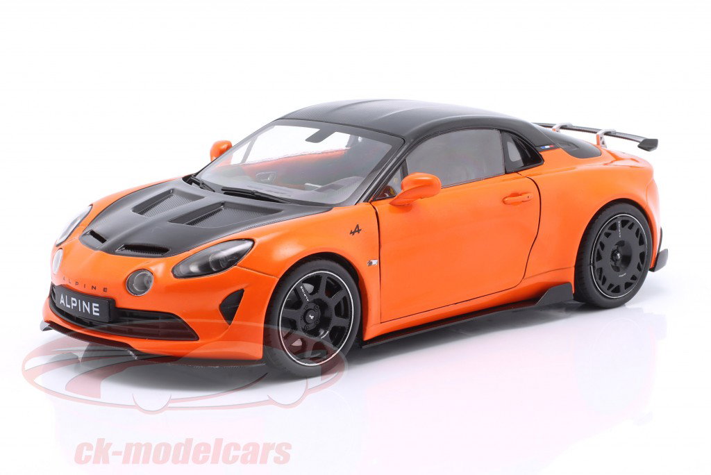 Alpine A110 Radicale Ano de construção 2024 laranja 1:18 Solido