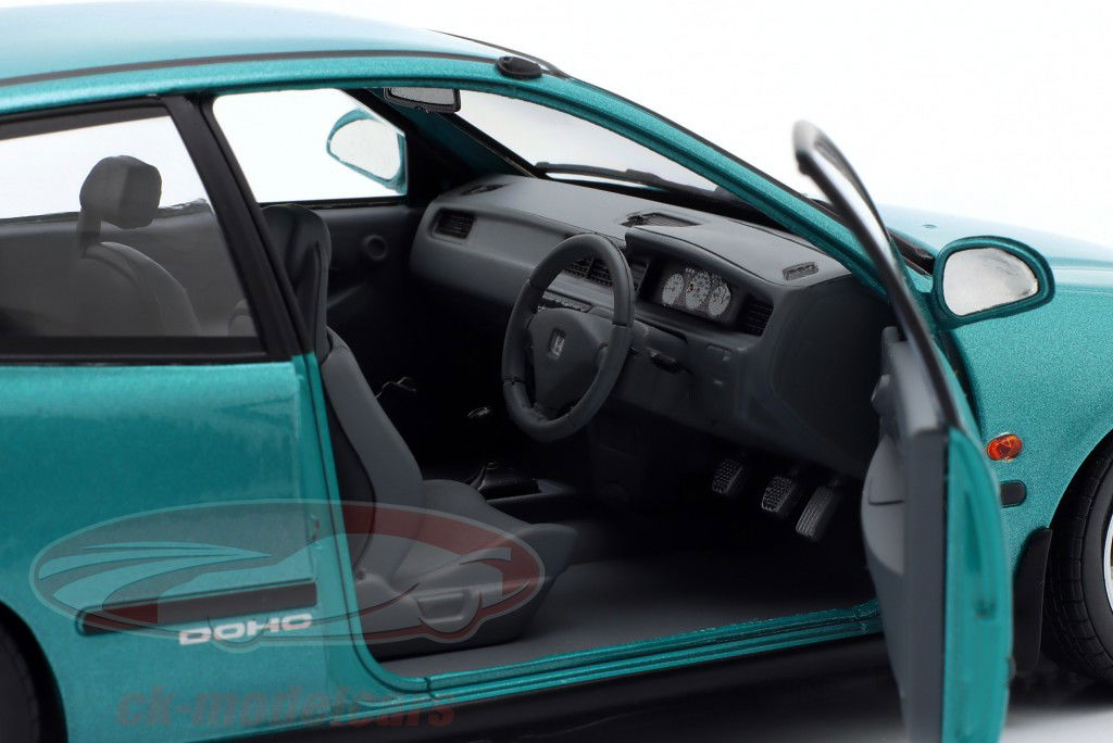 Honda Civic (EG6) Année de construction 1991 vert métallique 1:18 Solido