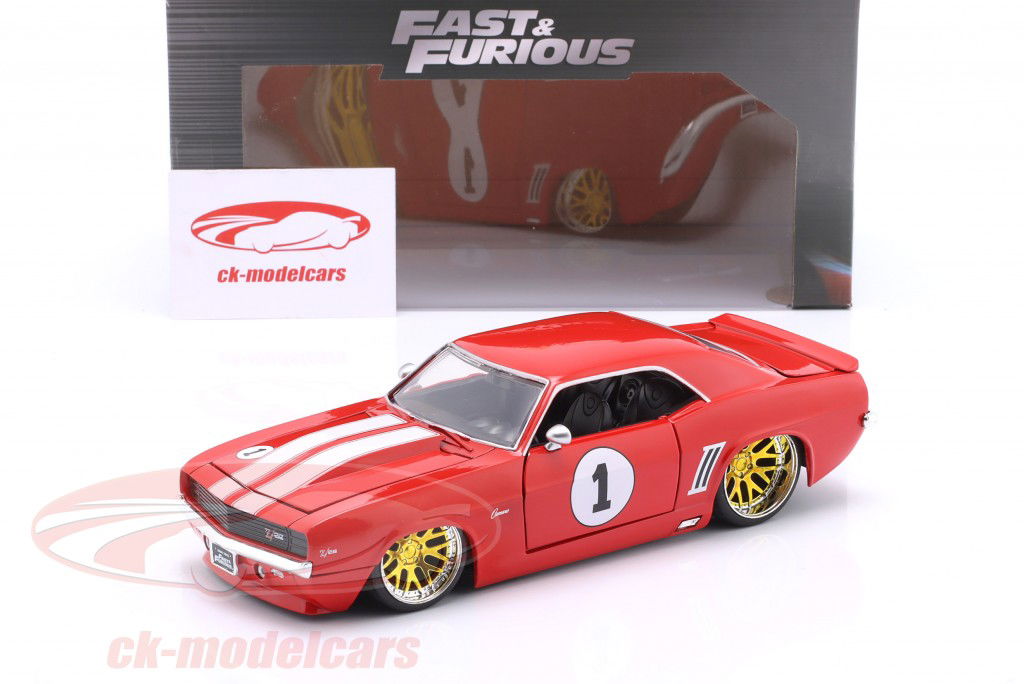 絶版品 10周年限定品1/24Jada toys 69'Chevy Camaro Amazon.com: 1:24 Jada 20 - BTM - '69 Chevy Camaro, Bare