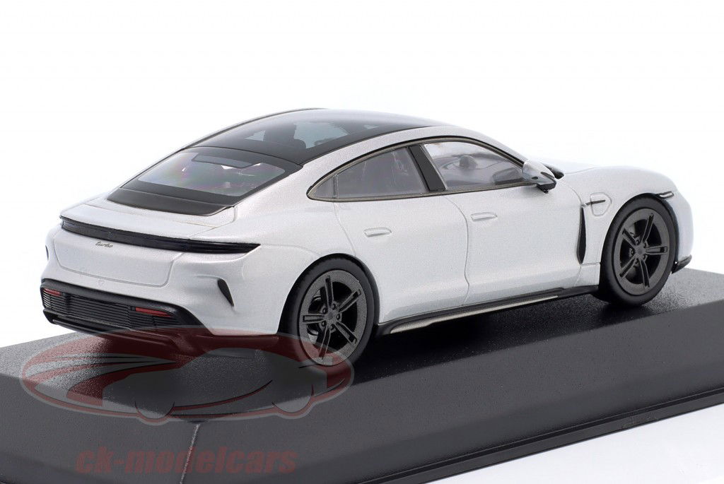 Porsche Taycan Turbo (J1 PA) ice gray metallic 1:43 Norev