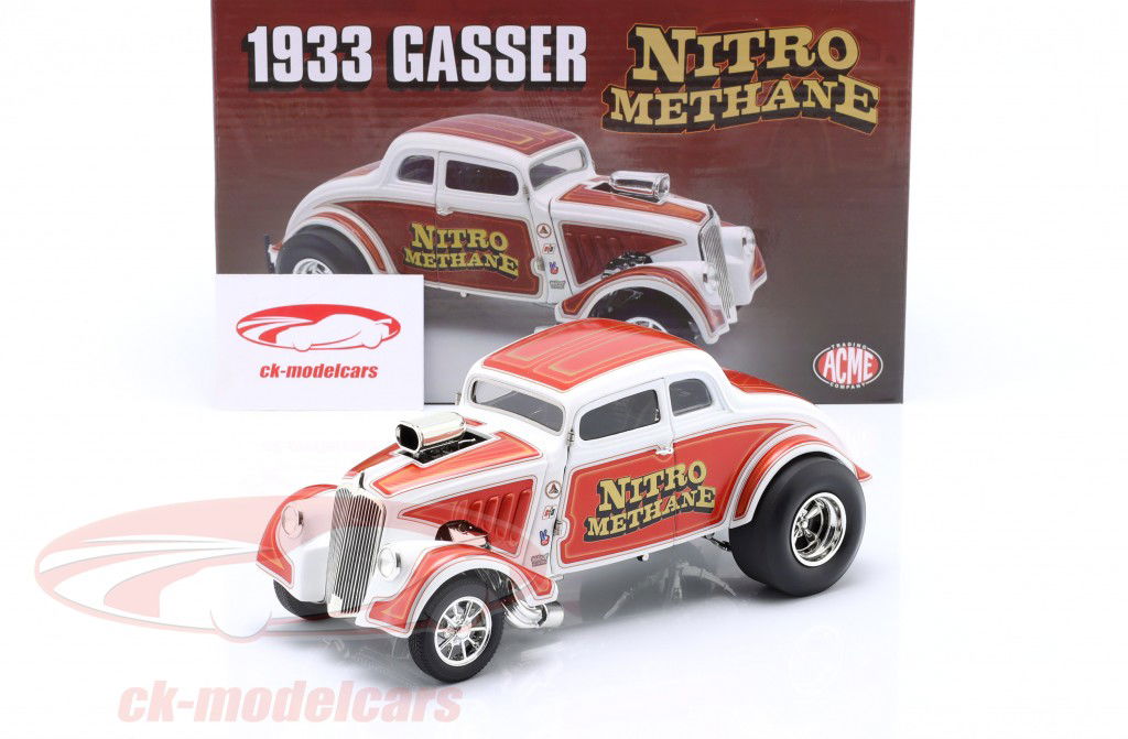 Gasser Nitro Methane Año de construcción 1933 marrón, blanco 1:18 GMP