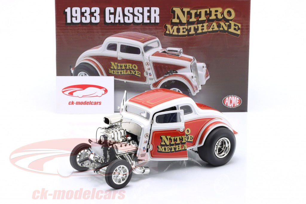 Gasser Nitro Methane Año de construcción 1933 marrón, blanco 1:18 GMP