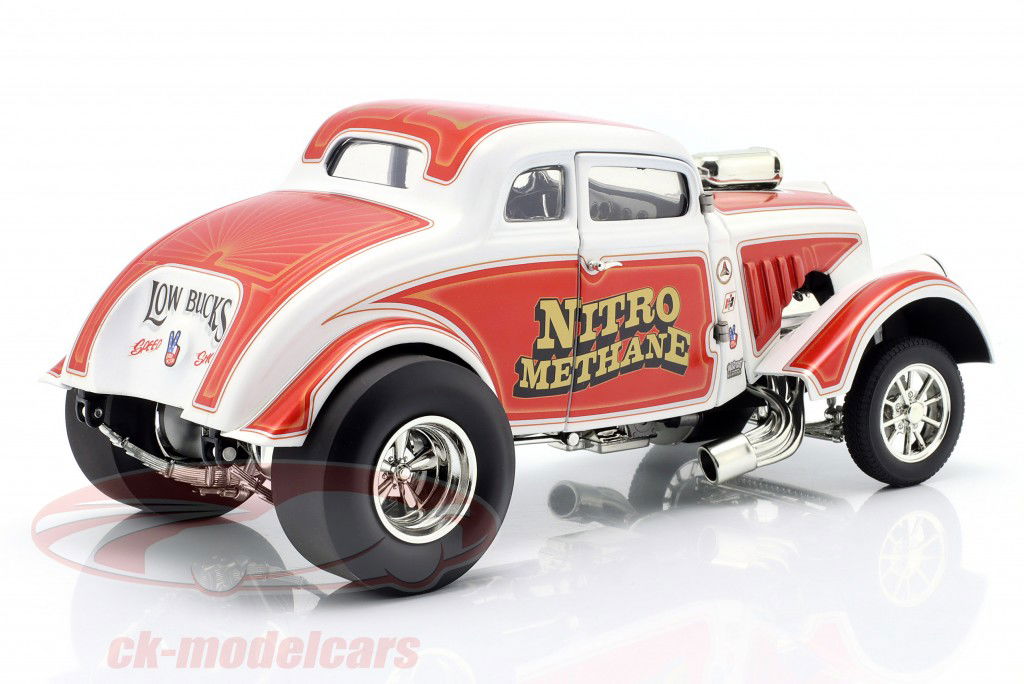 Gasser Nitro Methane Ano de construção 1933 marrom, branco 1:18 GMP