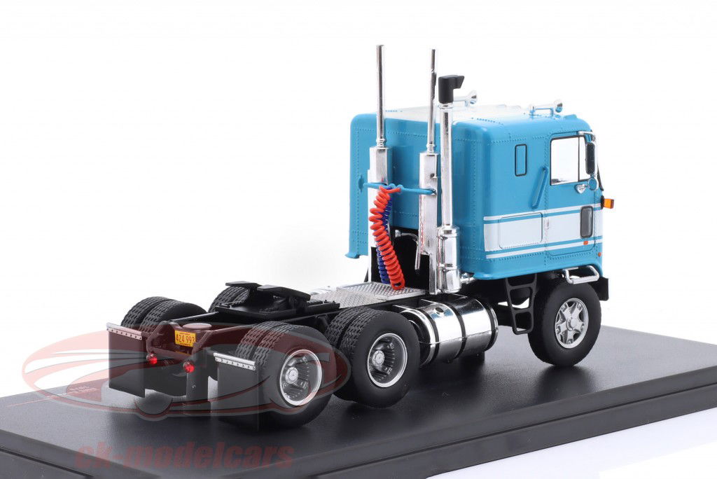 GMC Astro 95 Sattelzugmaschine Baujahr 1970 blau / weiß 1:43 Ixo