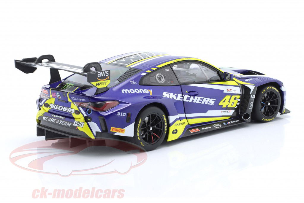 BMW M4 GT3 #46 Winner GTWCE Misano 2023 Martin, Rossi 1:18 Minichamps