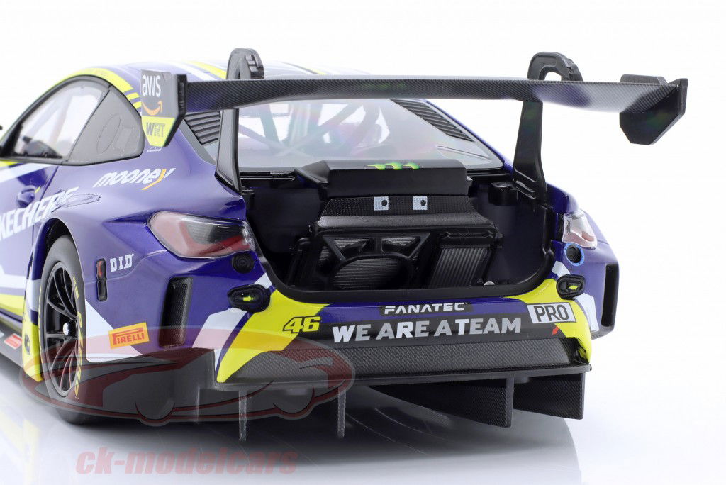 BMW M4 GT3 #46 vinder GTWCE Misano 2023 Martin, Rossi 1:18 Minichamps
