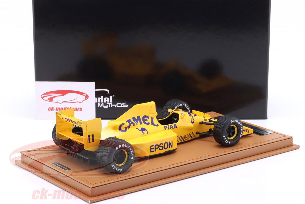 Nelson Piquet Lotus 101 #11 4e Canada GP formule 1 1989 1:18 Tecnomodel