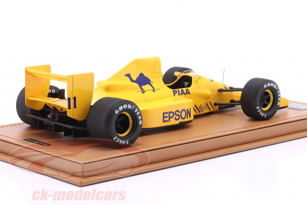 Nelson Piquet Lotus 101 #11 4th British GP Formula 1 1989 1:18 Tecnomodel
