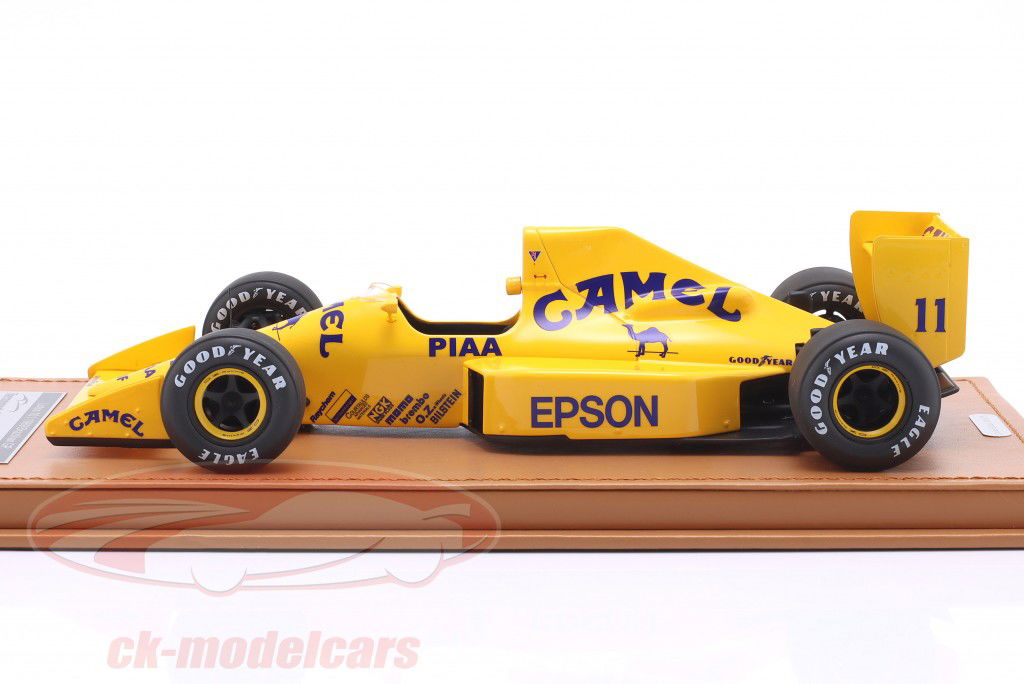 Nelson Piquet Lotus 101 #11 Brasile GP formula 1 1989 1:18 Tecnomodel
