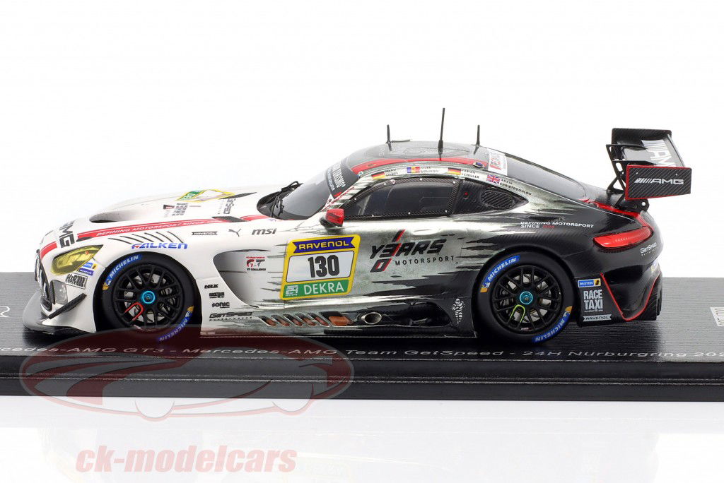 ミニカー　1/43 Mercedes-AMG GT3 Mercedes-AMG Team HRT AutoArenA 8th 24H Nurburgring 2020 P. Assenheimer - D. Baumann - D. Muller - M. Engel #6 [SG687] Ixo 1:43 Mercedes-AMG GT3 Evo #2 8th 24 hours Nürburgring