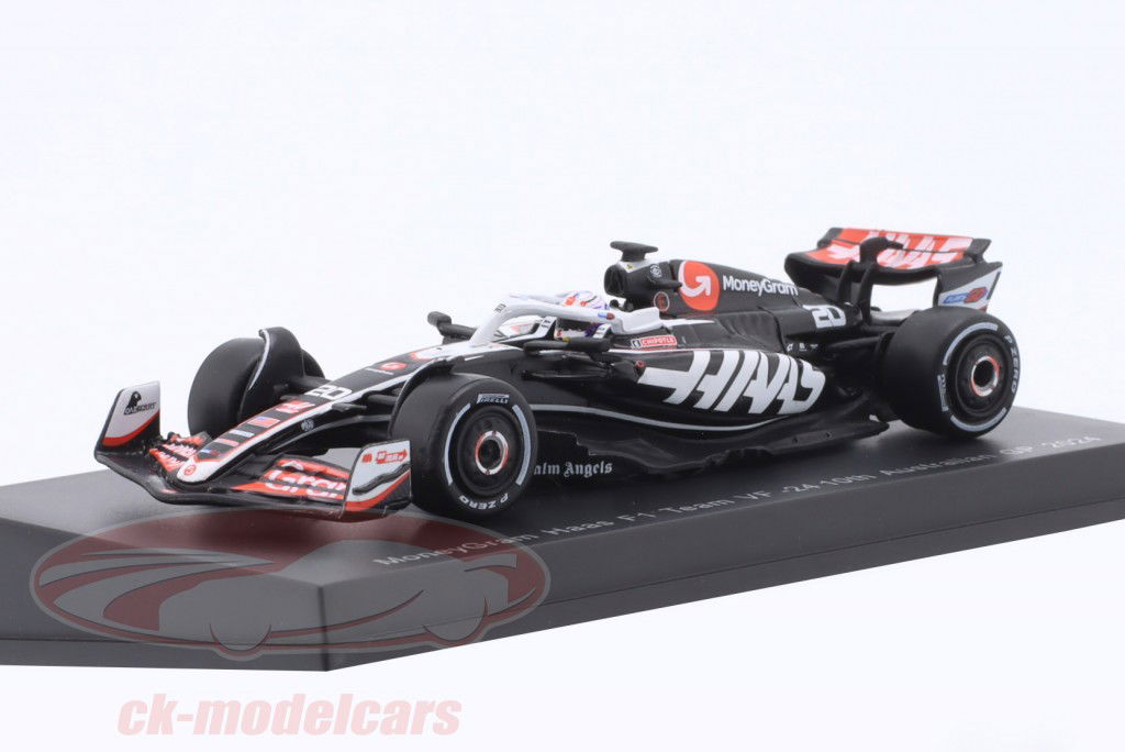 Kevin Magnussen Haas VF-24 #20 australiano GP fórmula 1 2024 1:64 Spark