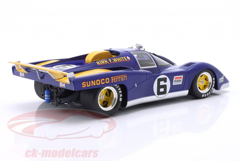 Ferrari 512M Sunoco #6 3rd 24h Daytona 1971 Donohue, Hobbs 1:18 WERK83