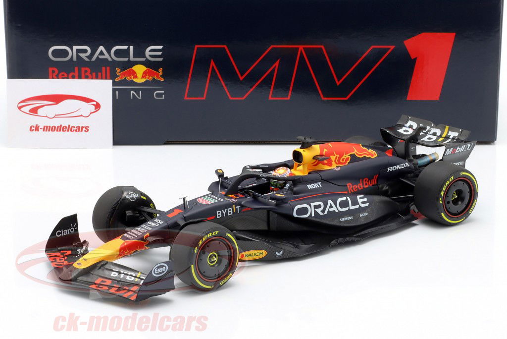 Max Verstappen Red Bull RB20 Vinder Spanien GP formel 1 2024 1:18 Minichamps