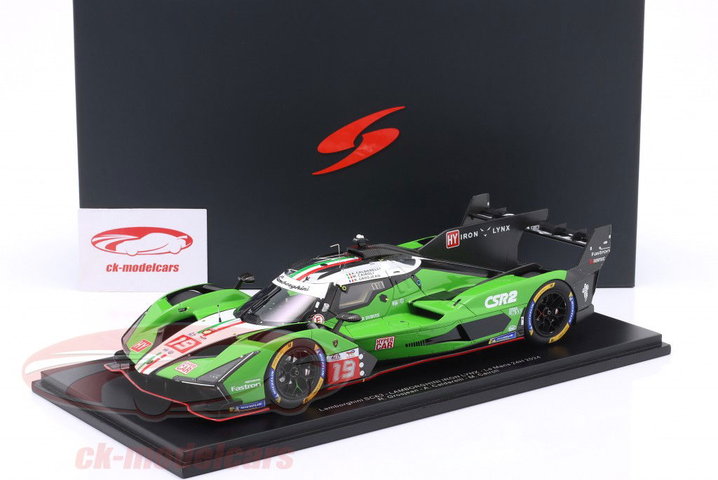 Lamborghini SC63 #19 24h LeMans 2024 Iron Lynx 1:18 Spark