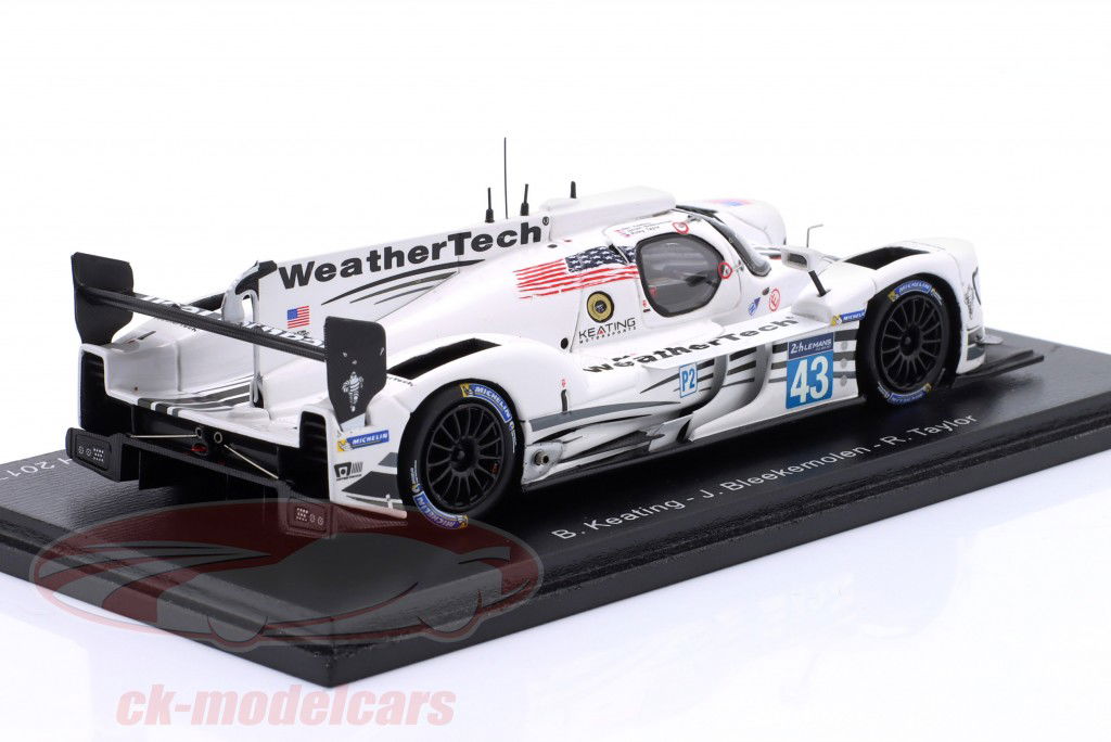 Riley Mk30 #43 24h LeMans 2017 Keating, Taylor, Bleekemolen 1:43 Spark