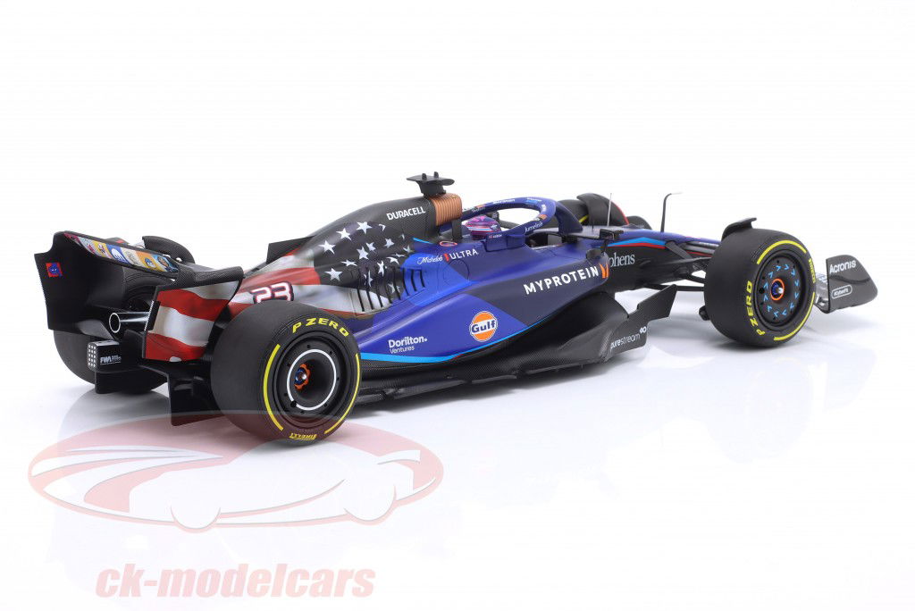Alex Albon Williams FW45 #23 9° U.S.A. GP formula 1 2023 1:18 Minichamps