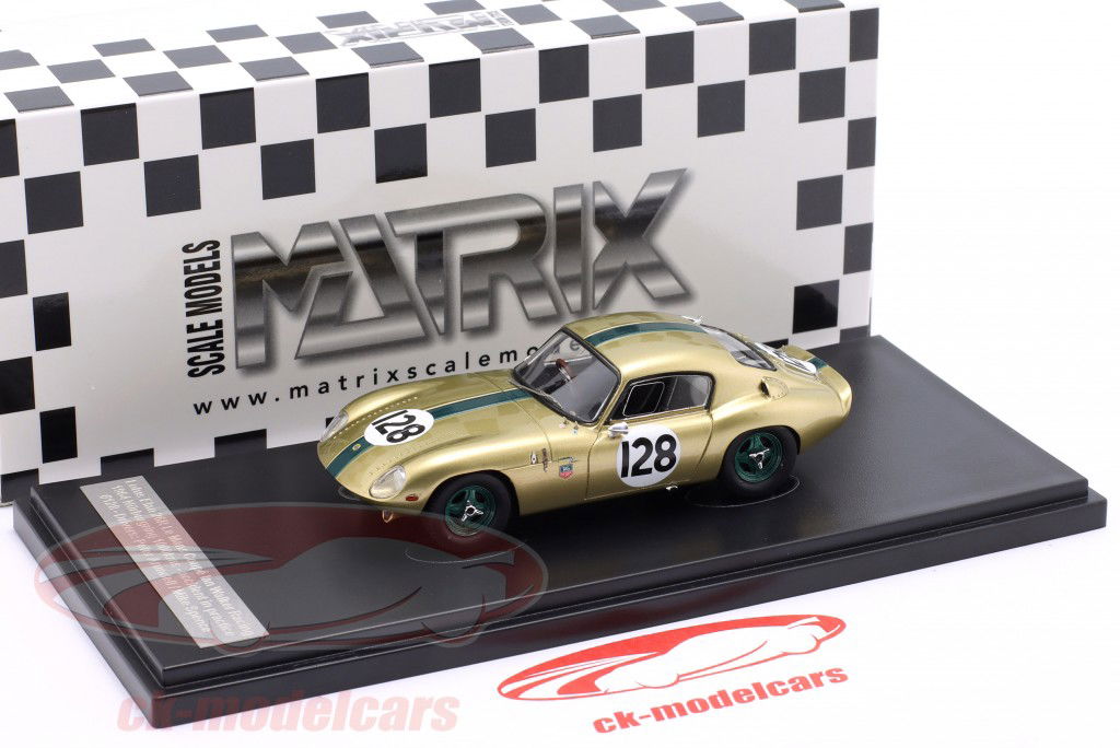 Lotus Elan 26R Coupe #128 1000km Nürburgring 1964 Arundell, Spence 1:43 Matrix