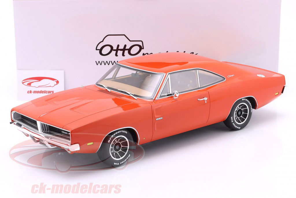 Dodge Charger Année de construction 1969 hemir orange 1:12 OttOmobile
