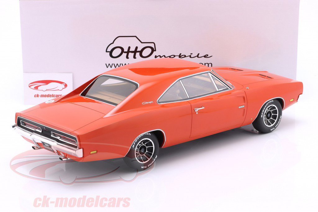 Dodge Charger Année de construction 1969 hemir orange 1:12 OttOmobile