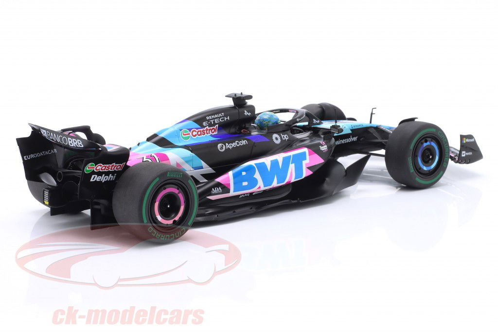 Esteban Ocon Alpine A524 #31 2nd Brasilien GP Formel 1 2024 1:18 Solido
