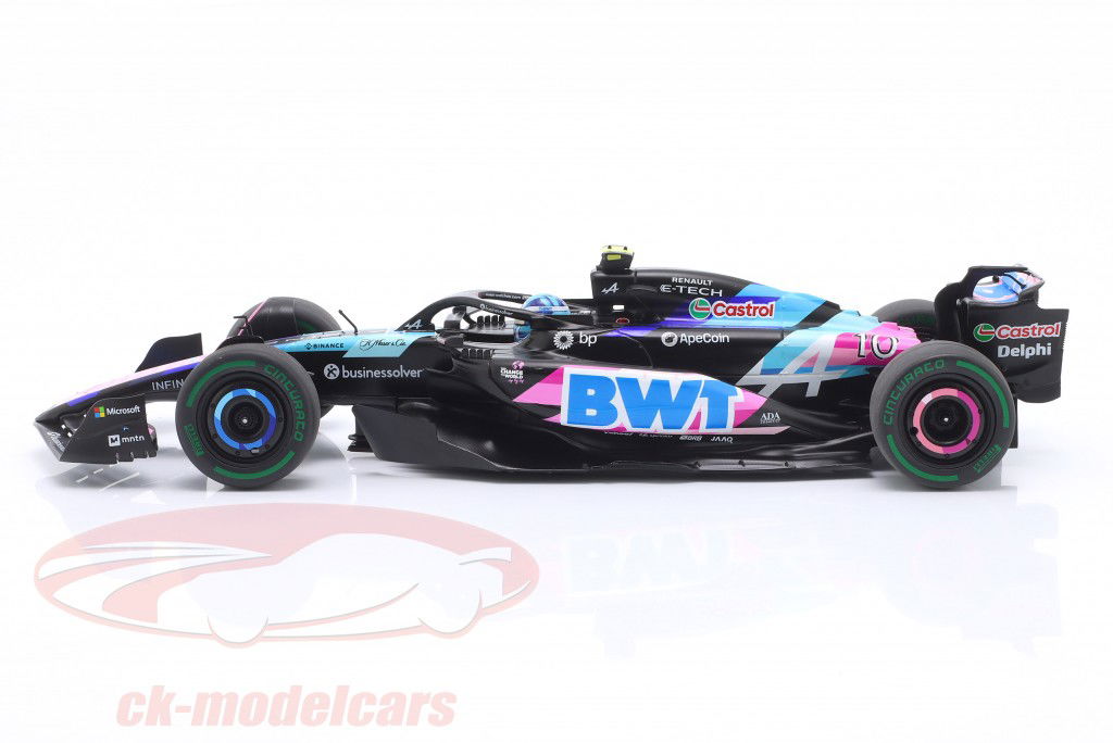 Pierre Gasly Alpine A524 #10 3º Brasileiro GP fórmula 1 2024 1:18 Solido