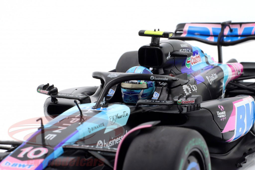 Pierre Gasly Alpine A524 #10 3e Braziliaans GP formule 1 2024 1:18 Solido