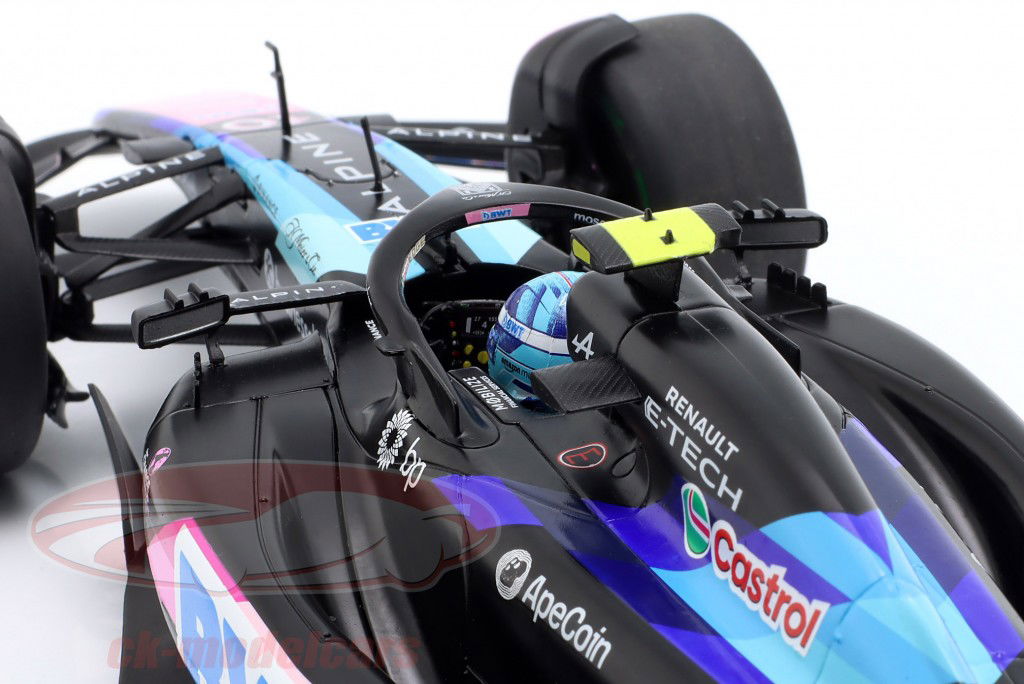 Pierre Gasly Alpine A524 #10 3º Brasileiro GP fórmula 1 2024 1:18 Solido