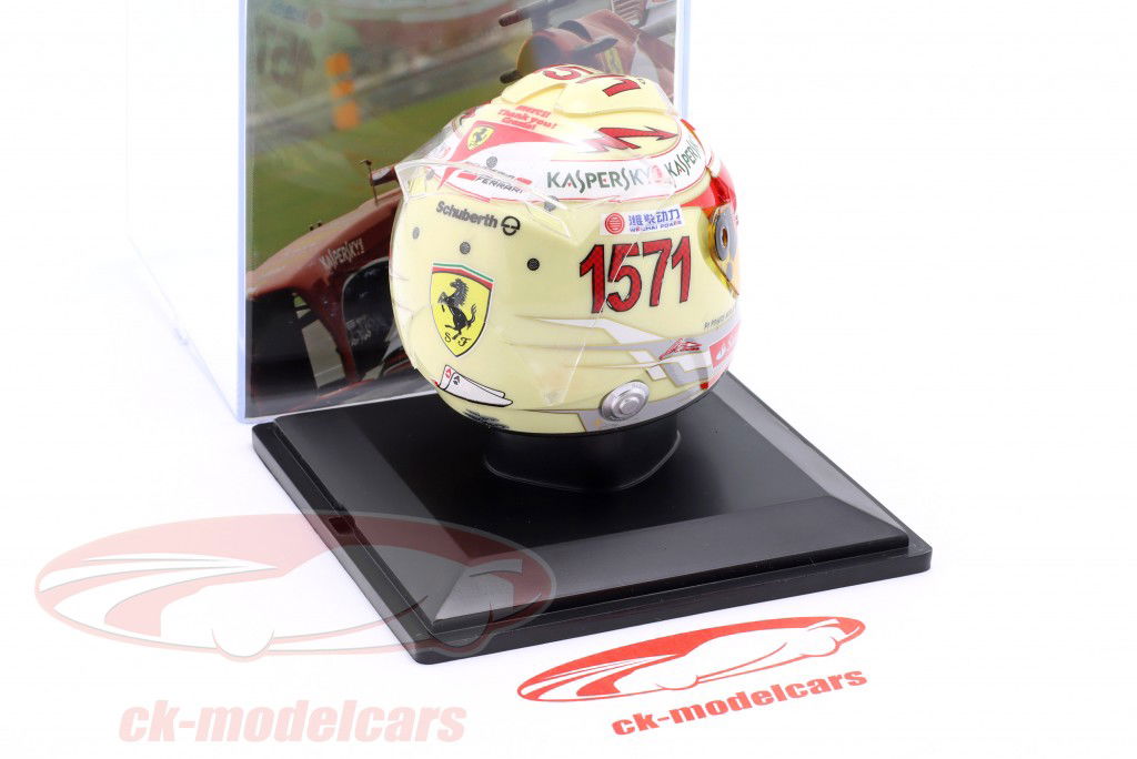 F. Alonso Scuderia Ferrari #3 4ème Japon GP formule 1 2013 casque 1:5 Spark Editions