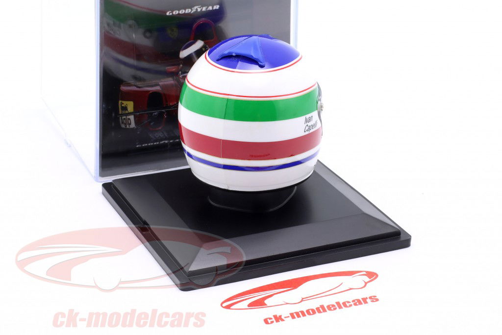 Ivan Capelli Scuderia Ferrari #28 Formula 1 1992 helmet 1:5 Spark Editions