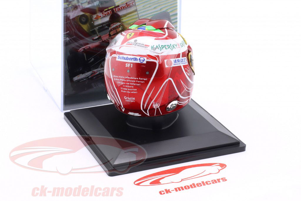Felipe Massa Scuderia Ferrari #4 Formel 1 2013 Helm 1:5 Spark Editions