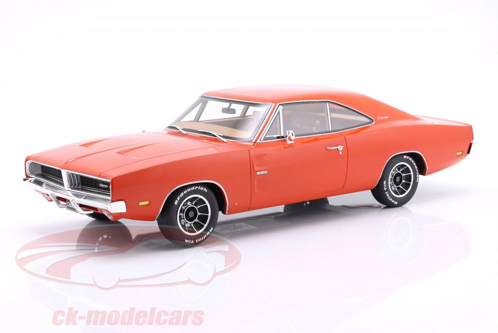 Dodge Charger Année de construction 1969 hemir orange 1:12 OttOmobile