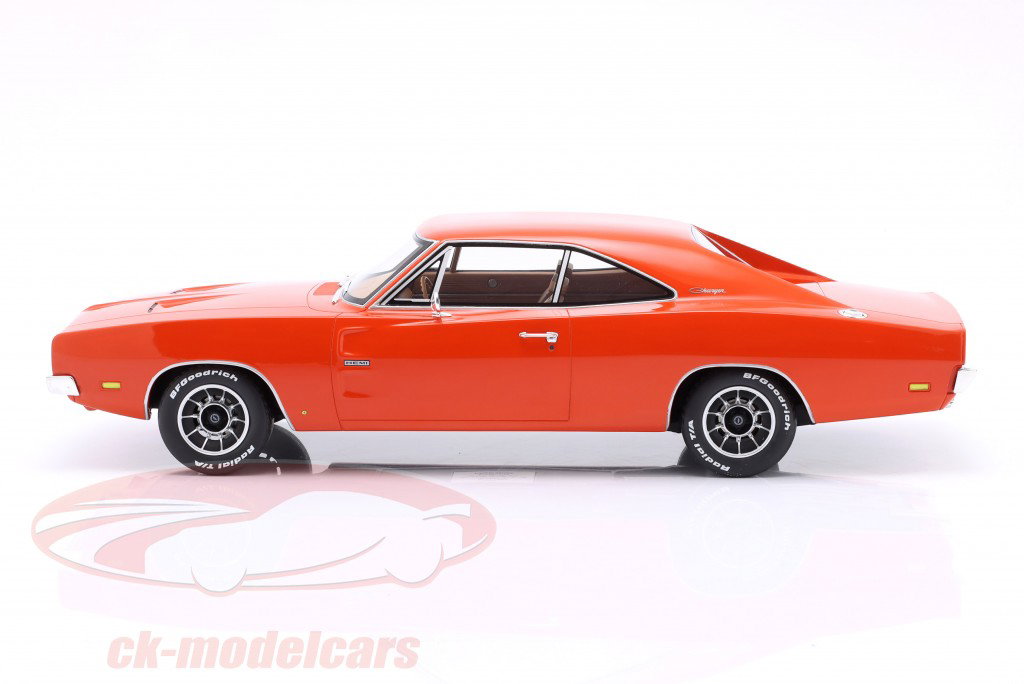 Dodge Charger Année de construction 1969 hemir orange 1:12 OttOmobile