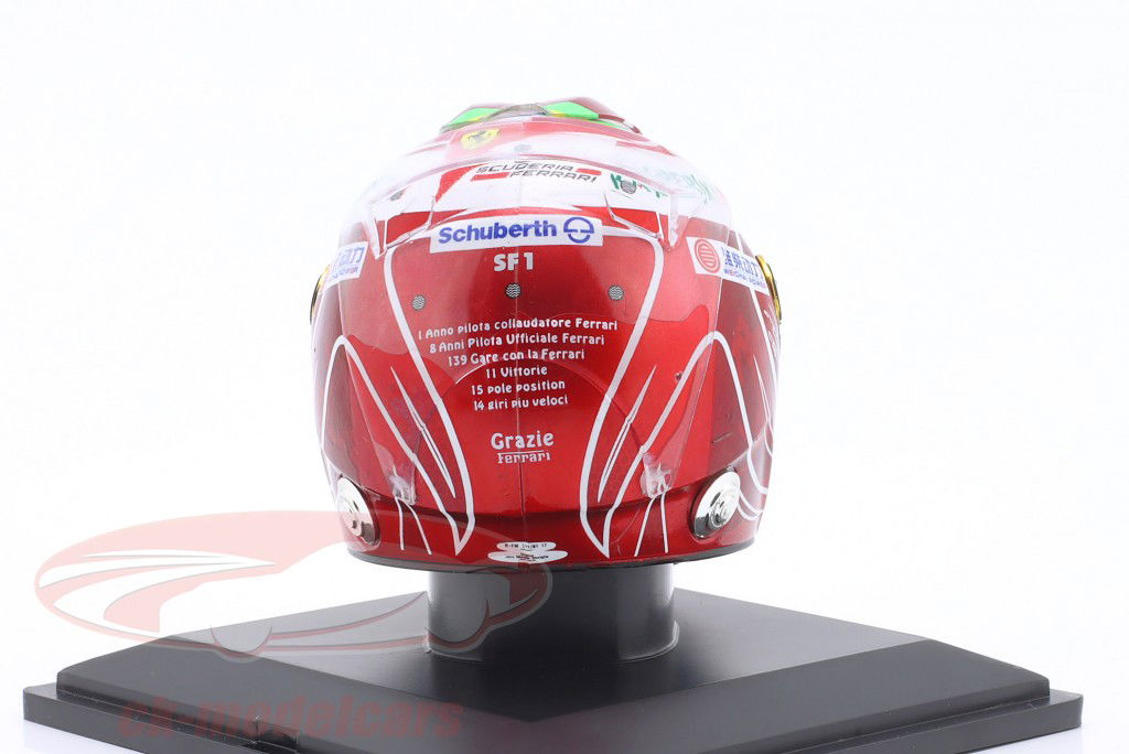 Felipe Massa Scuderia Ferrari #4 formule 1 2013 helm 1:5 Spark Editions